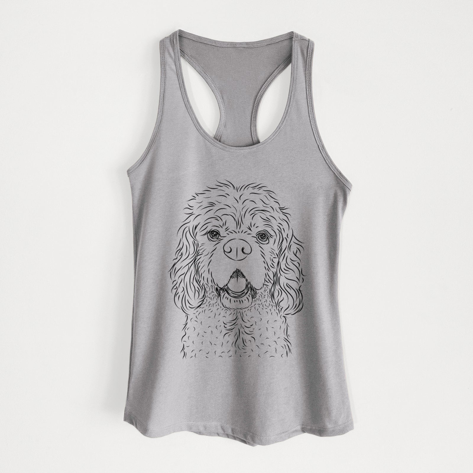 Casey the American Cocker Spaniel - Women's Racerback Tanktop