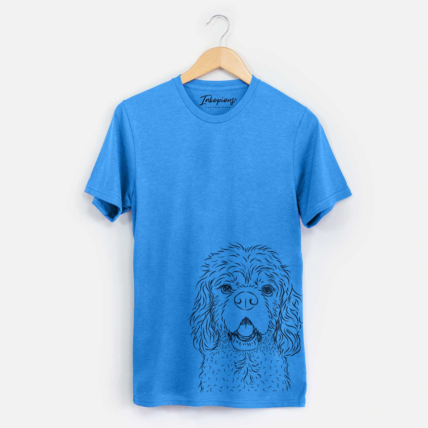 Bare Casey the American Cocker Spaniel - Unisex Crewneck