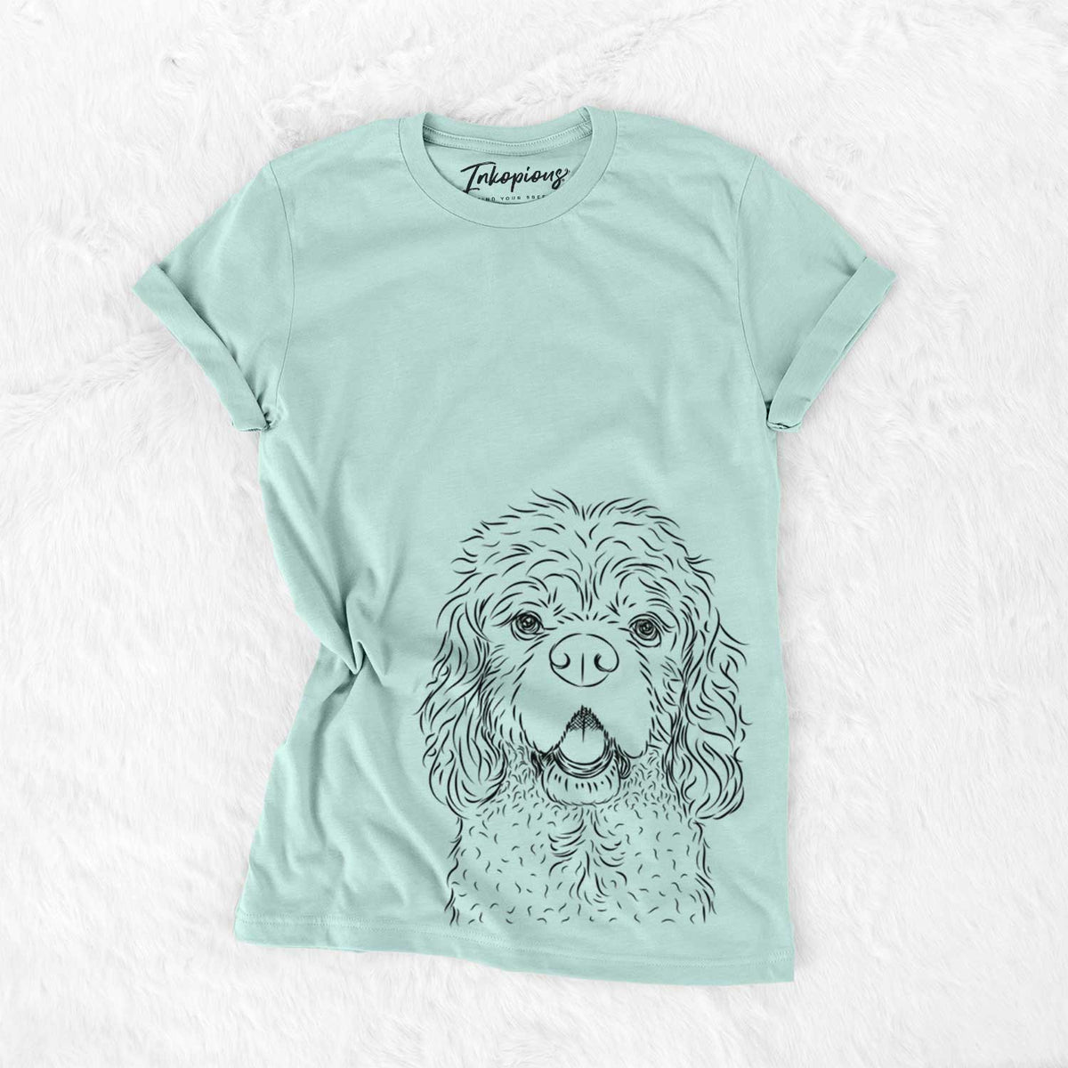 Bare Casey the American Cocker Spaniel - Unisex Crewneck