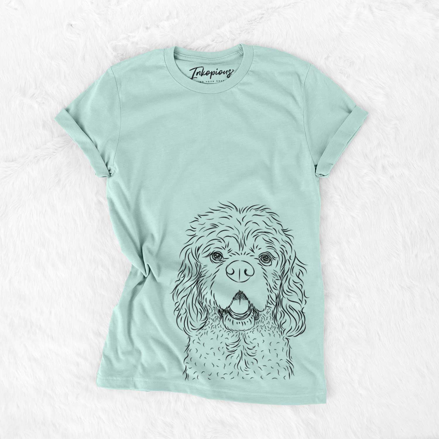 Bare Casey the American Cocker Spaniel - Unisex Crewneck