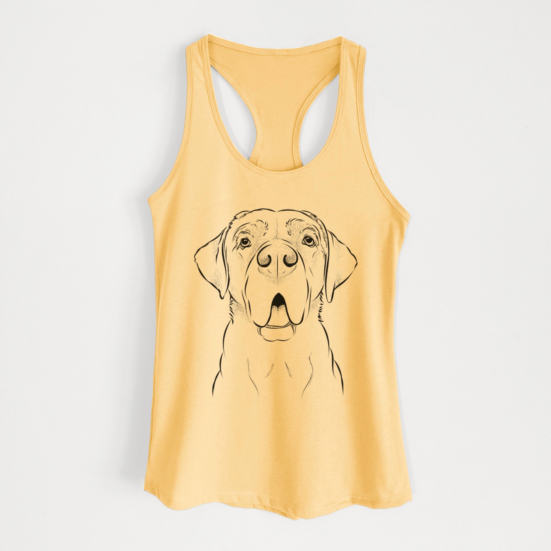 Ceasar the Labrador Hound Mix - Women's Racerback Tanktop