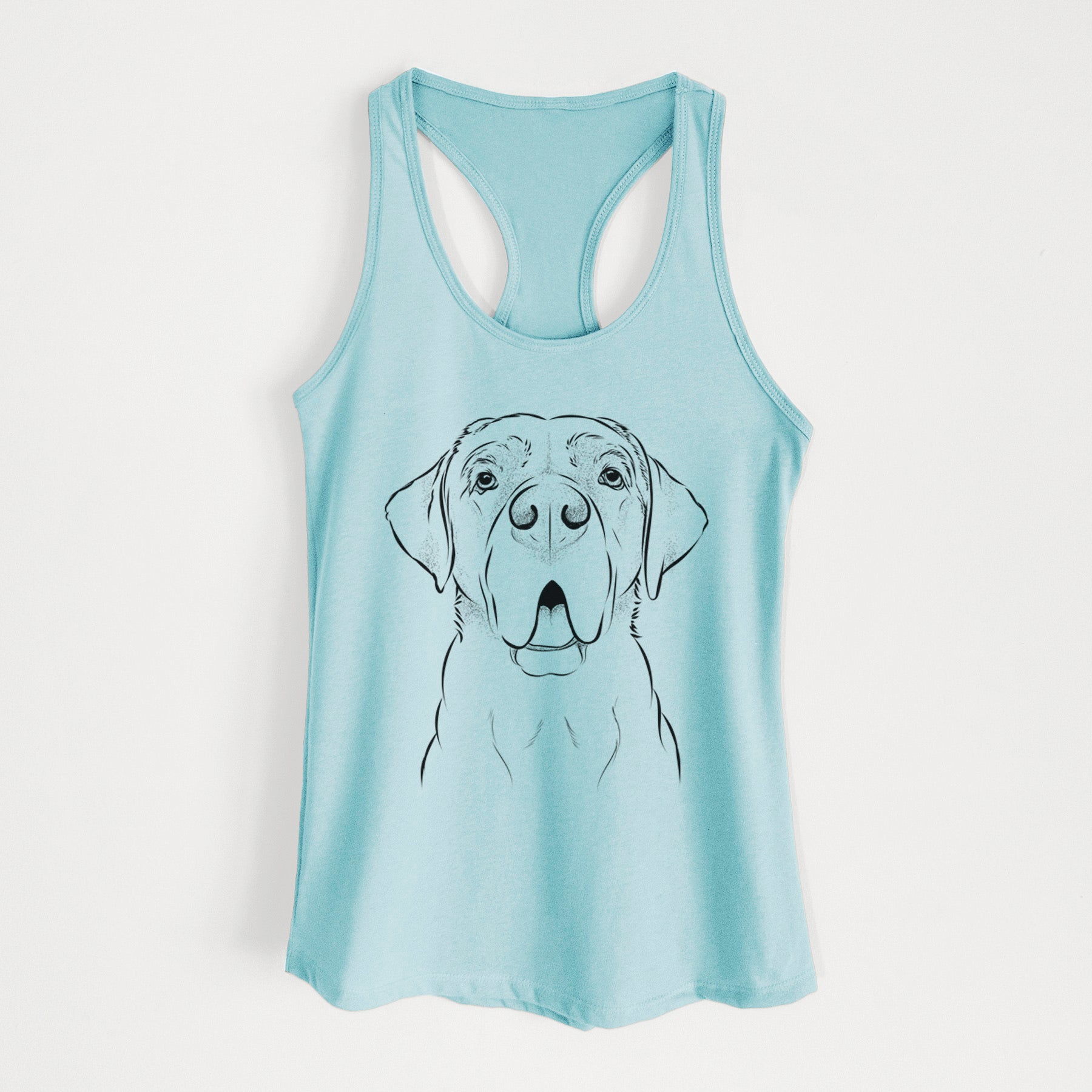 Ceasar the Labrador Hound Mix - Women's Racerback Tanktop