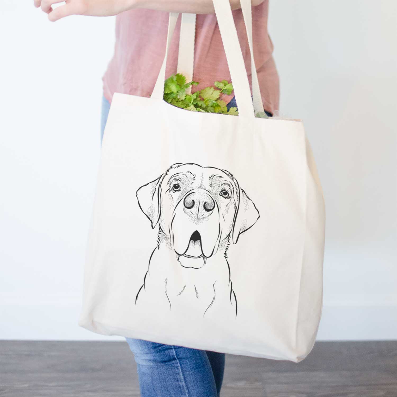 Ceasar the Labrador Hound Mix - Tote Bag