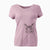 Bare Cedric the Abyssinian Cat - Women's V-neck Shirt