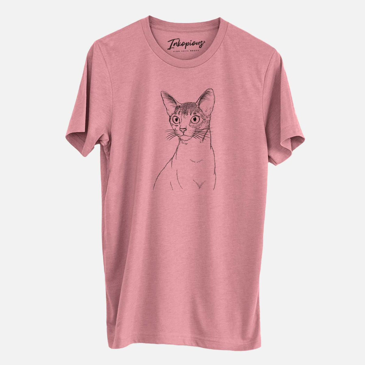 Bare Cedric the Abyssinian Cat - Unisex Crewneck