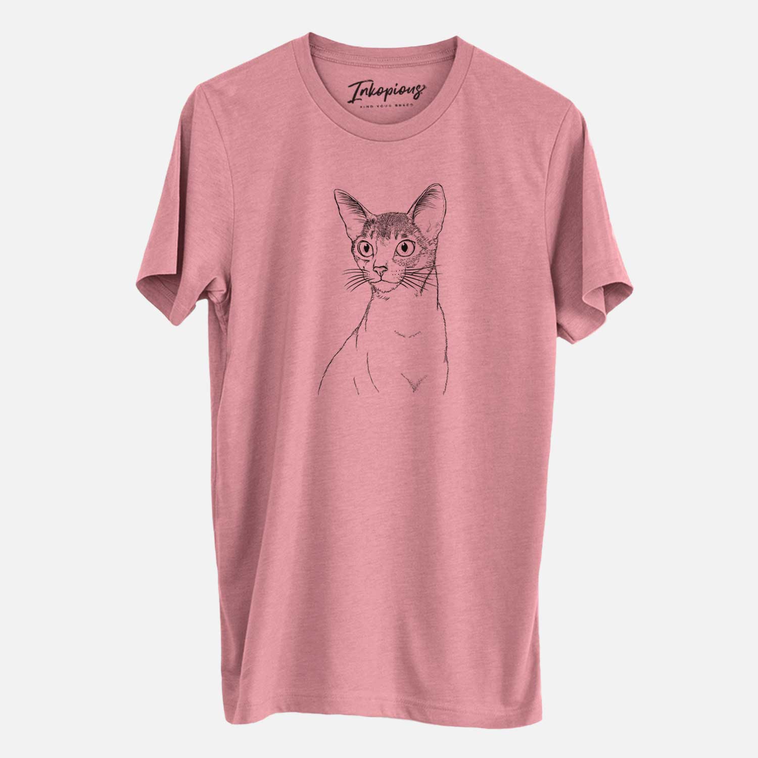 Bare Cedric the Abyssinian Cat - Unisex Crewneck