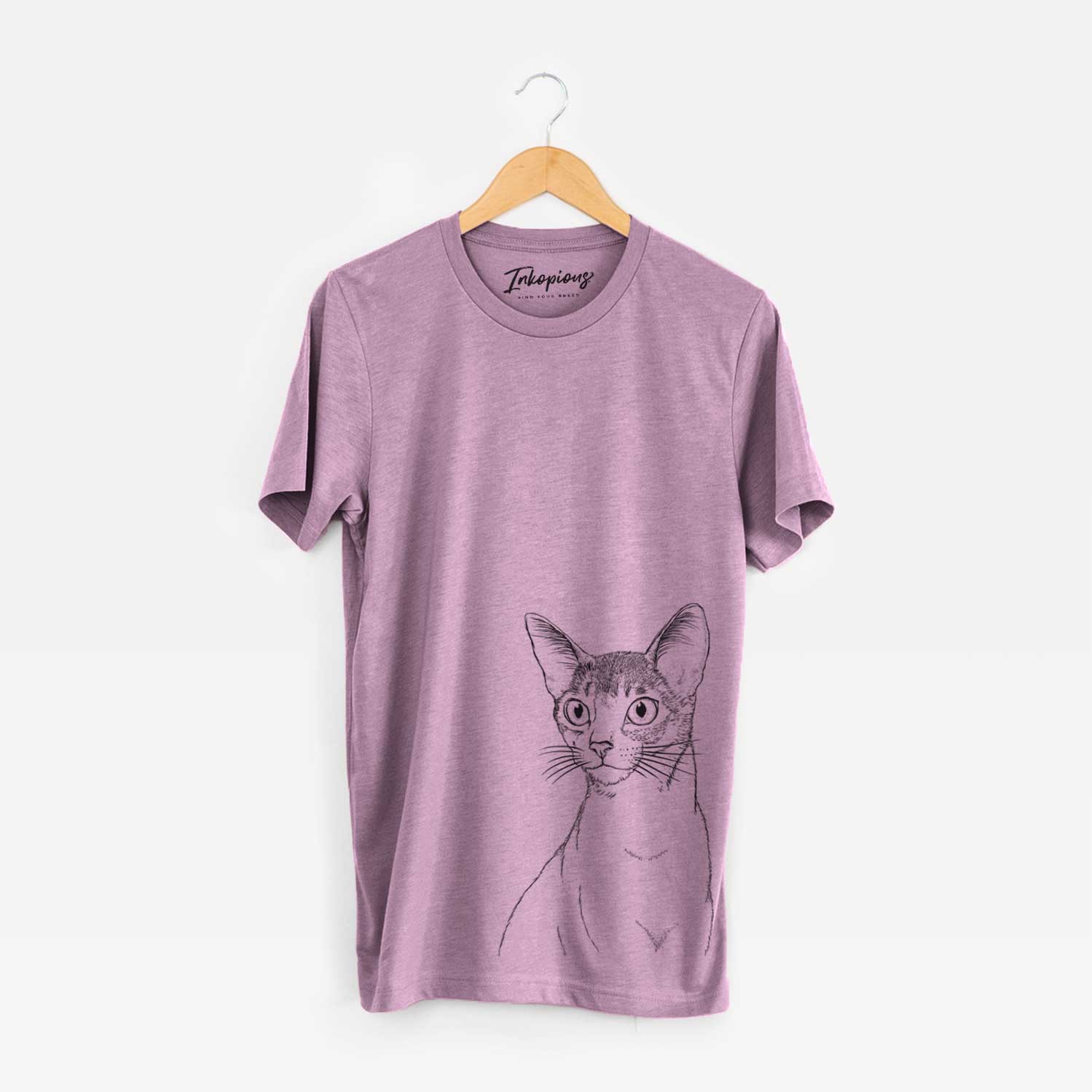Bare Cedric the Abyssinian Cat - Unisex Crewneck