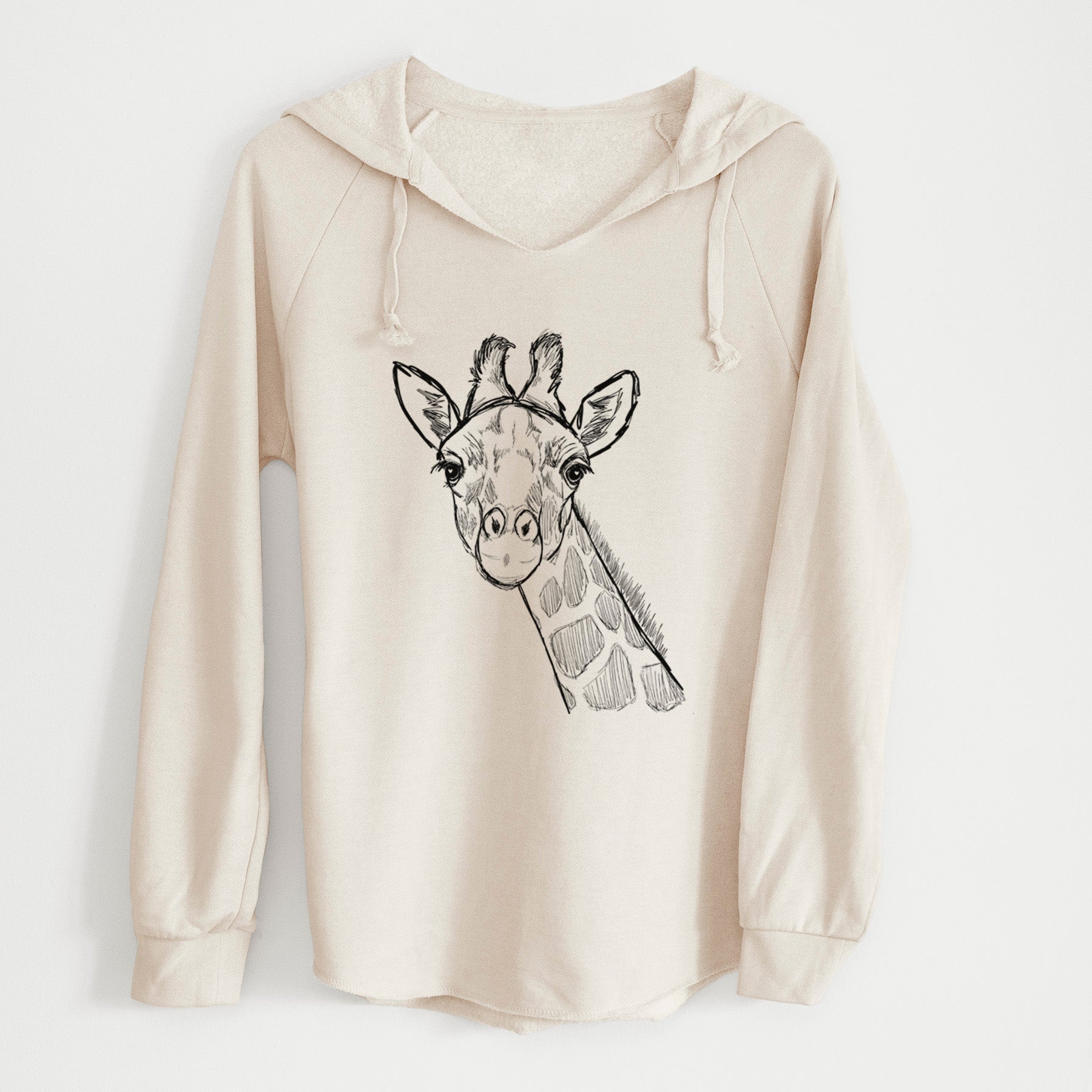 Bare Cedrick the Giraffe - Cali Wave Hooded Sweatshirt