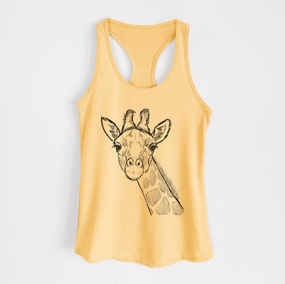 Cedrick the Giraffe - Women's Racerback Tanktop