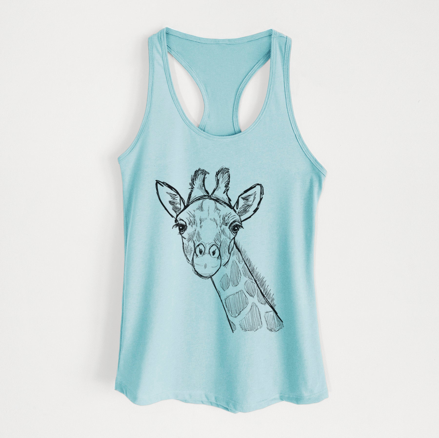 Cedrick the Giraffe - Women's Racerback Tanktop