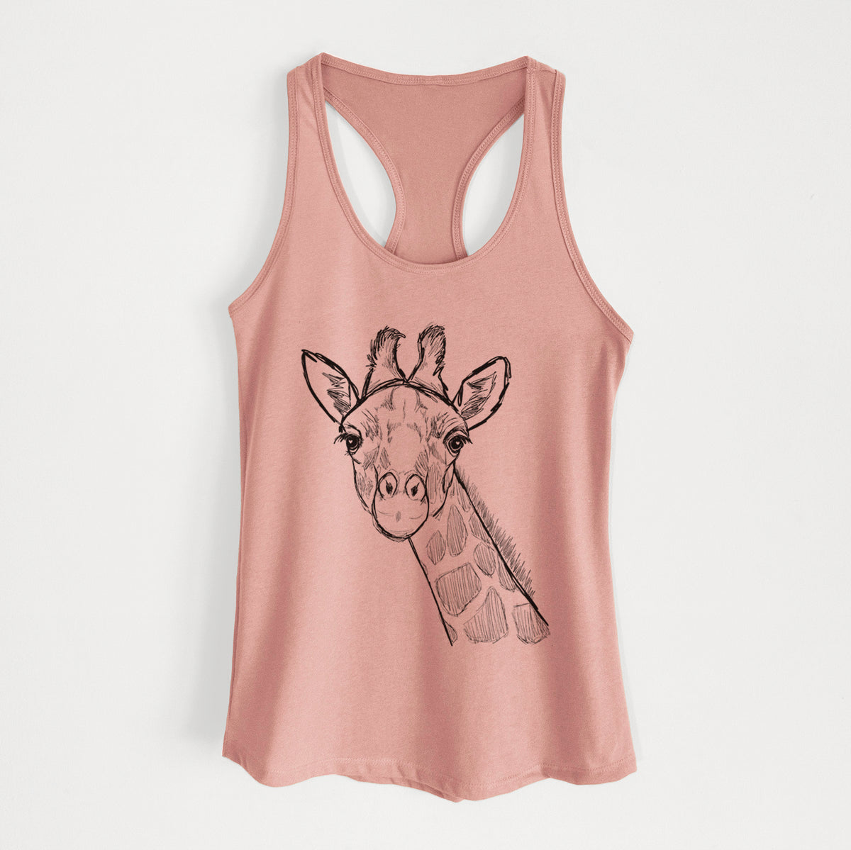 Cedrick the Giraffe - Women's Racerback Tanktop