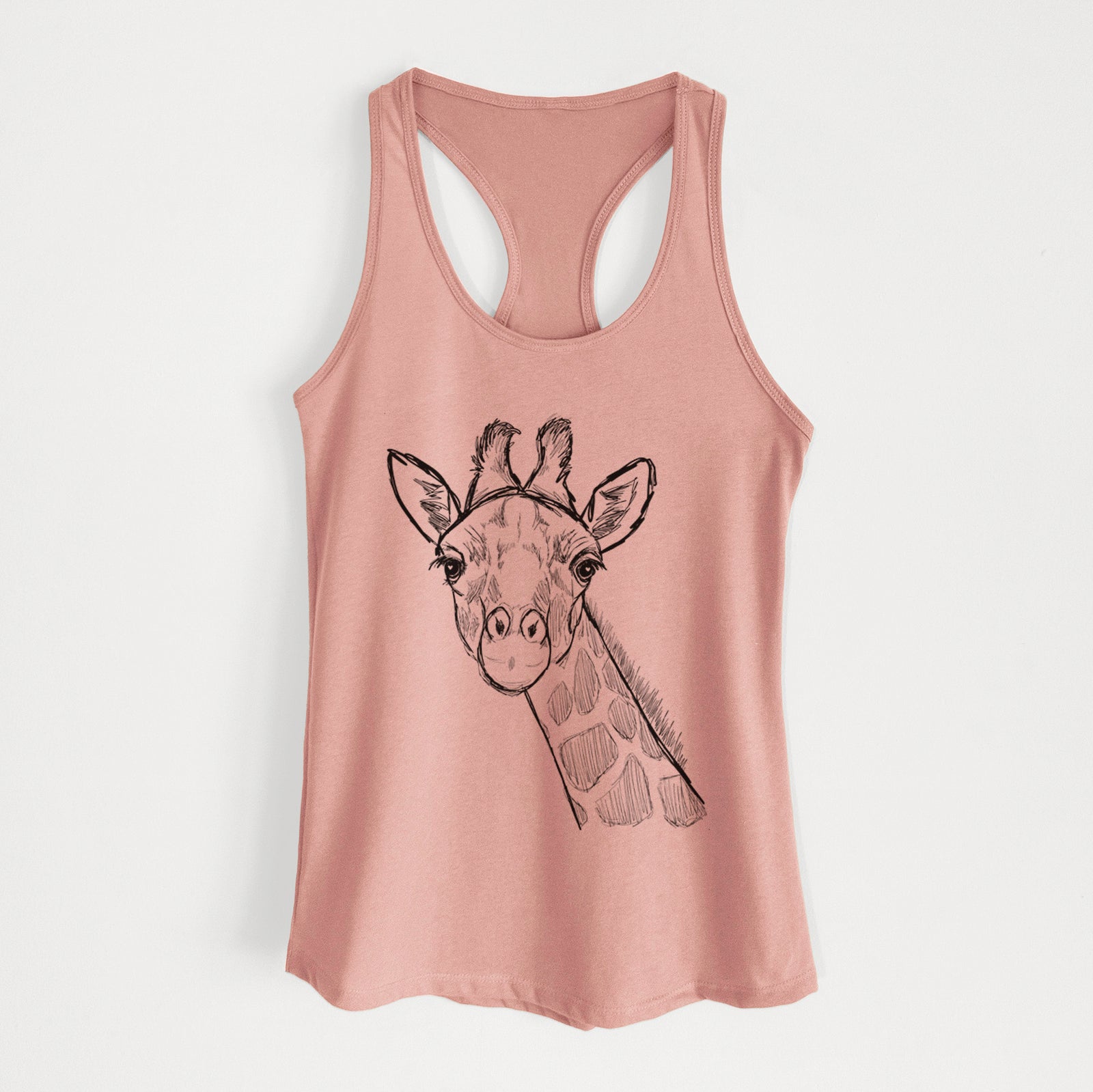 Cedrick the Giraffe - Women's Racerback Tanktop