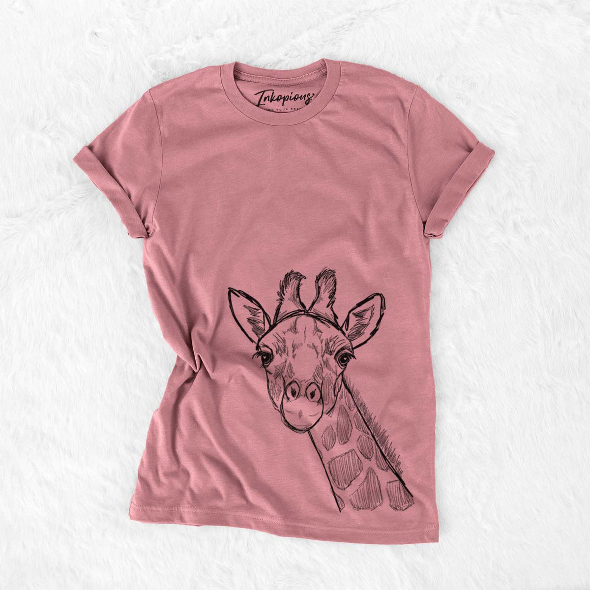 Bare Cedrick the Giraffe - Unisex Crewneck