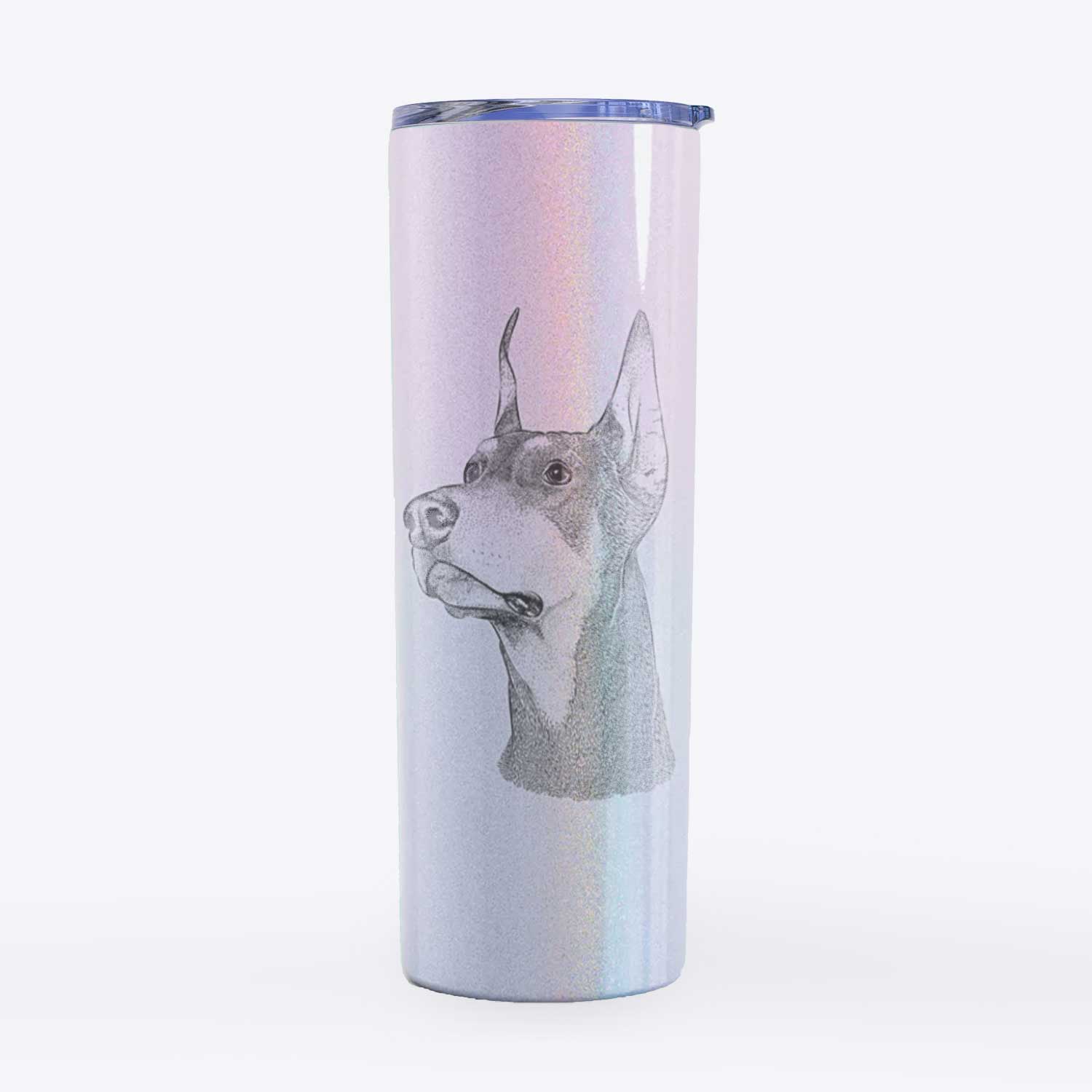 Cenza the Doberman Pinscher - 20oz Skinny Tumbler