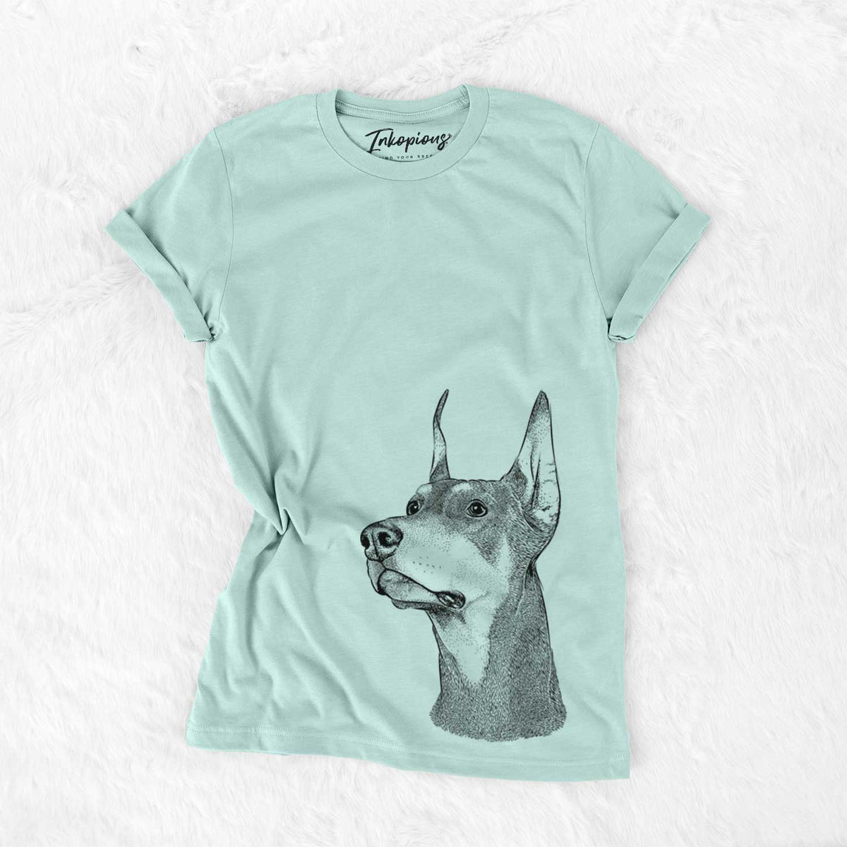Bare Cenza the Doberman Pinscher - Unisex Crewneck