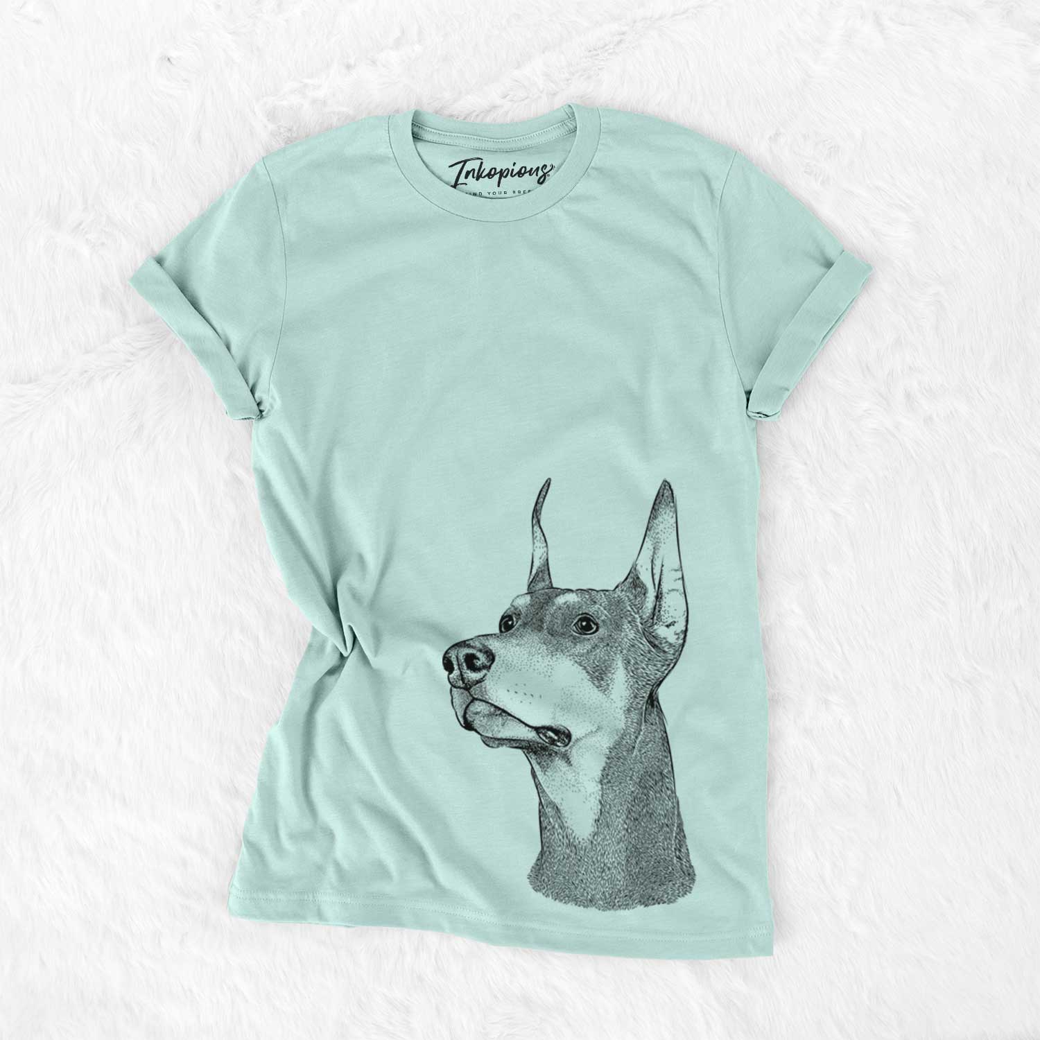 Bare Cenza the Doberman Pinscher - Unisex Crewneck