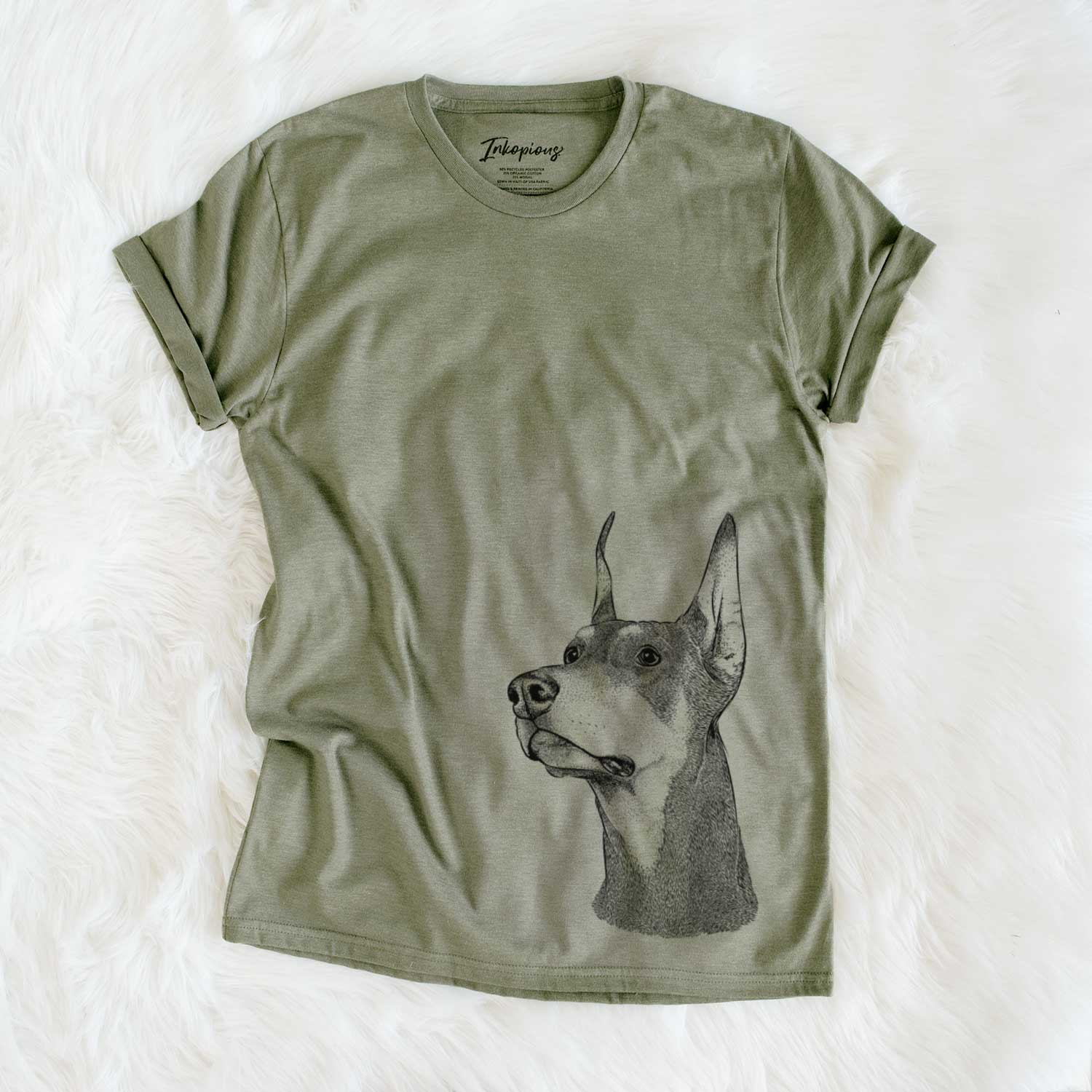 Bare Cenza the Doberman Pinscher - Unisex Crewneck