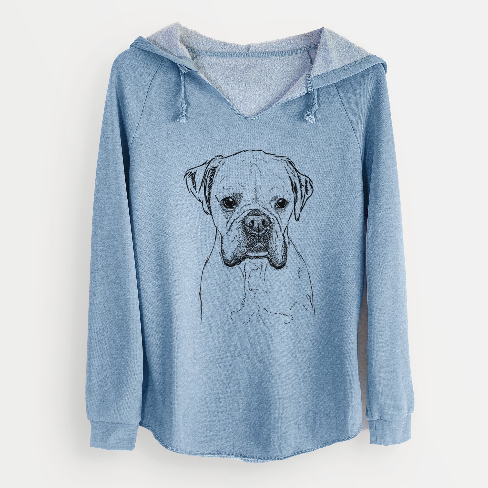 Bare Champion Bentley the Boxer - Cali Wave Hooded Sweatshirt