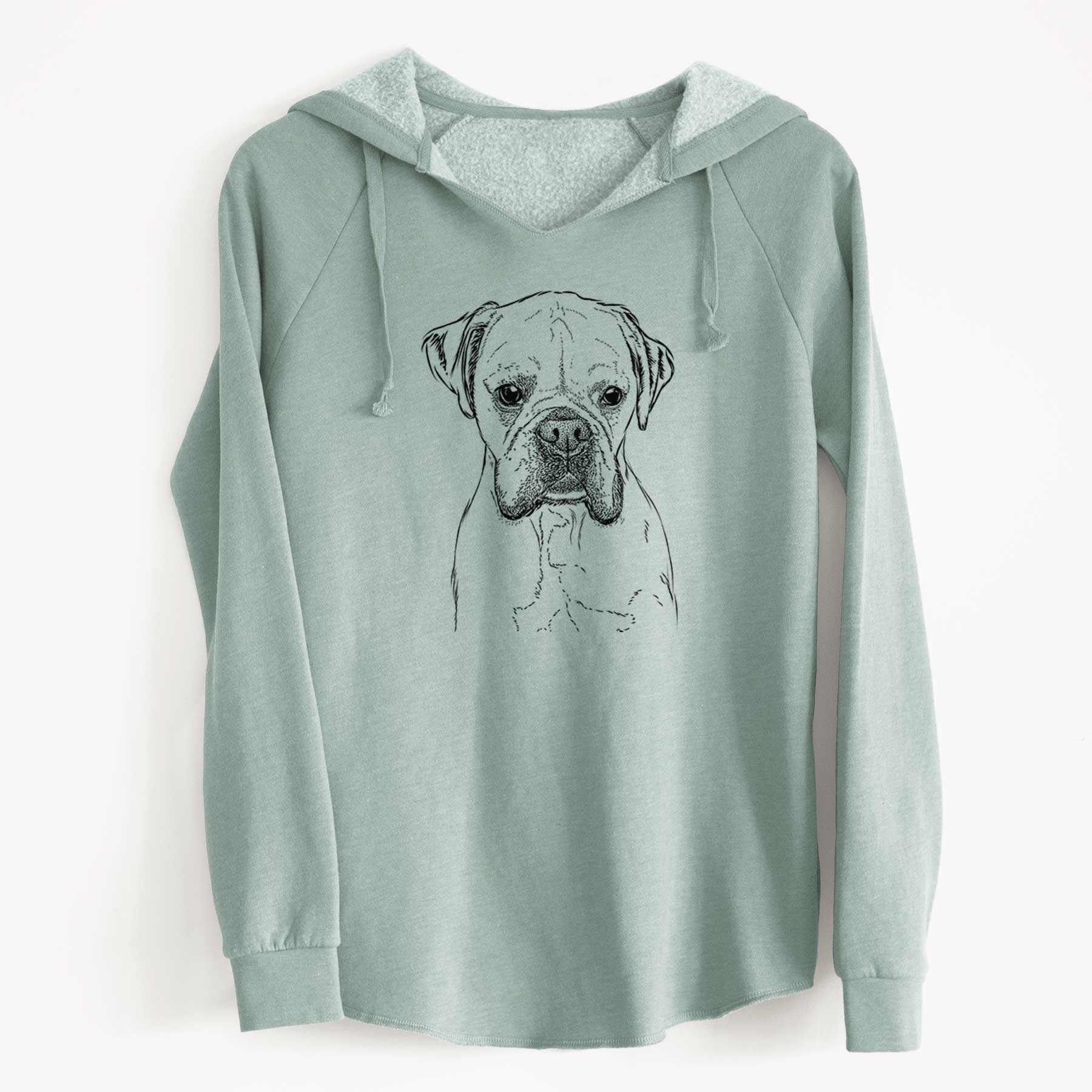 Bare Champion Bentley the Boxer - Cali Wave Hooded Sweatshirt