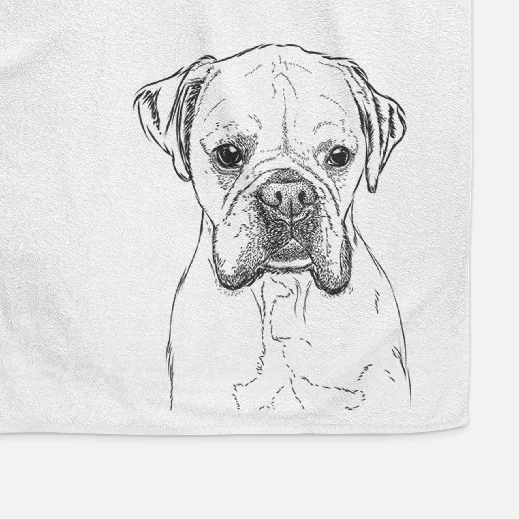 Champion Bentley the Boxer Decorative Hand Towel