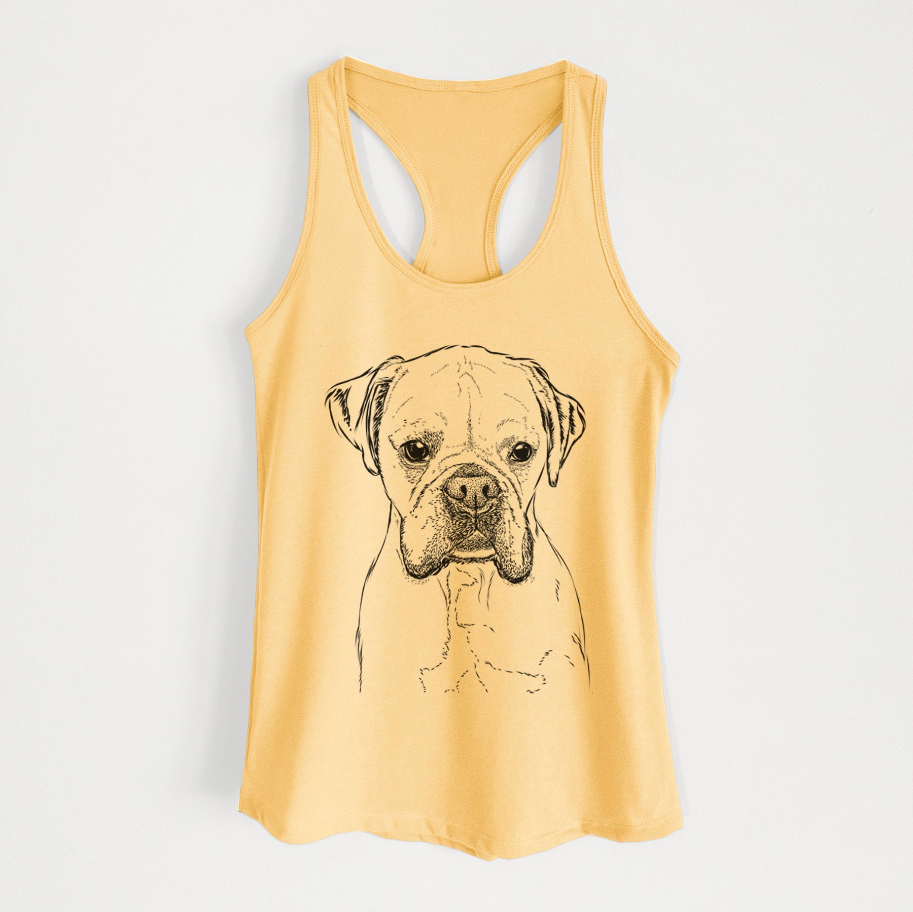 Champion Bentley the Boxer - Women's Racerback Tanktop