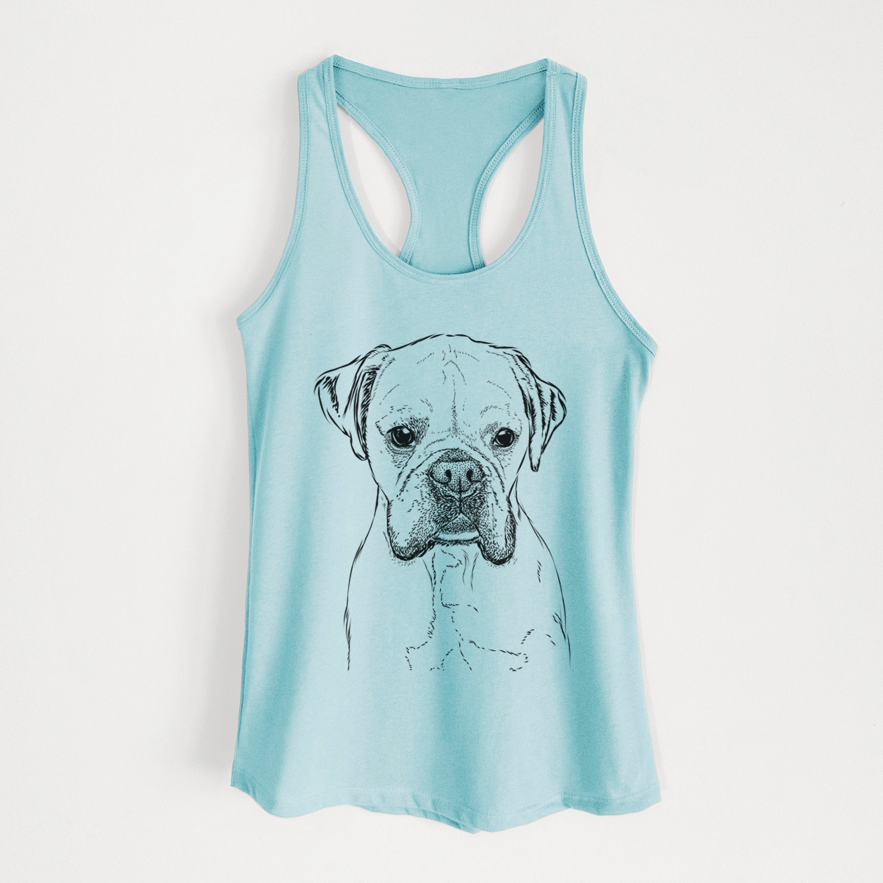 Champion Bentley the Boxer - Women's Racerback Tanktop