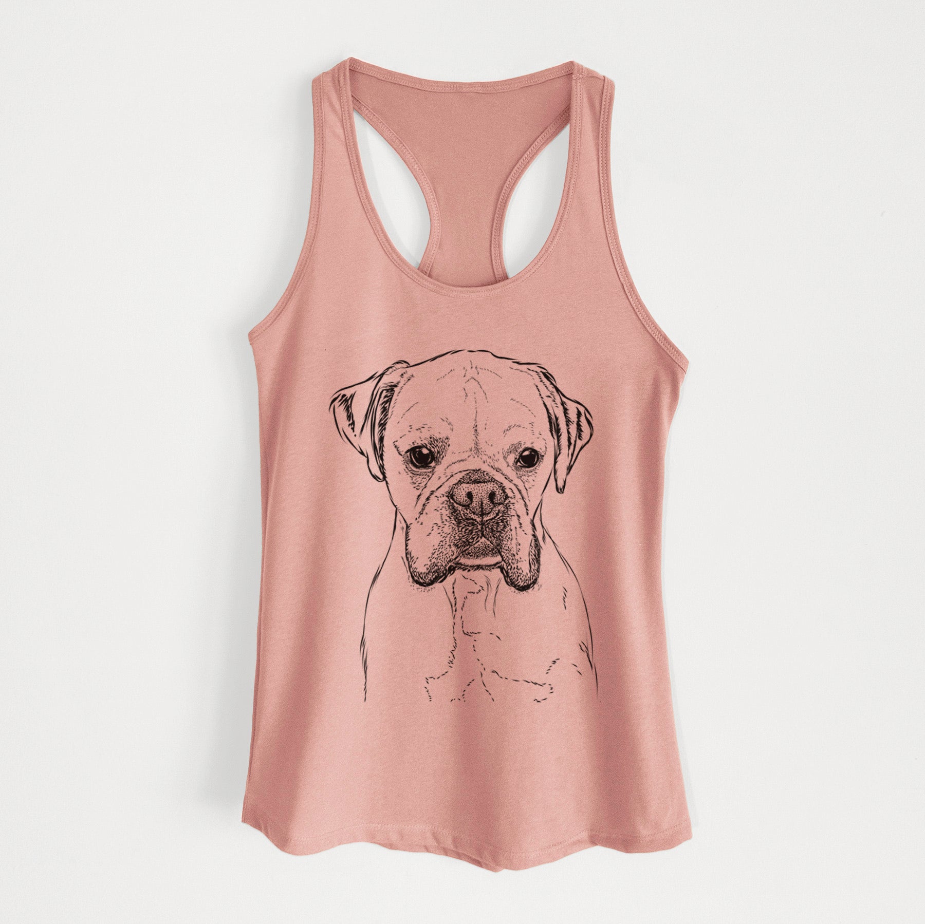 Champion Bentley the Boxer - Women's Racerback Tanktop