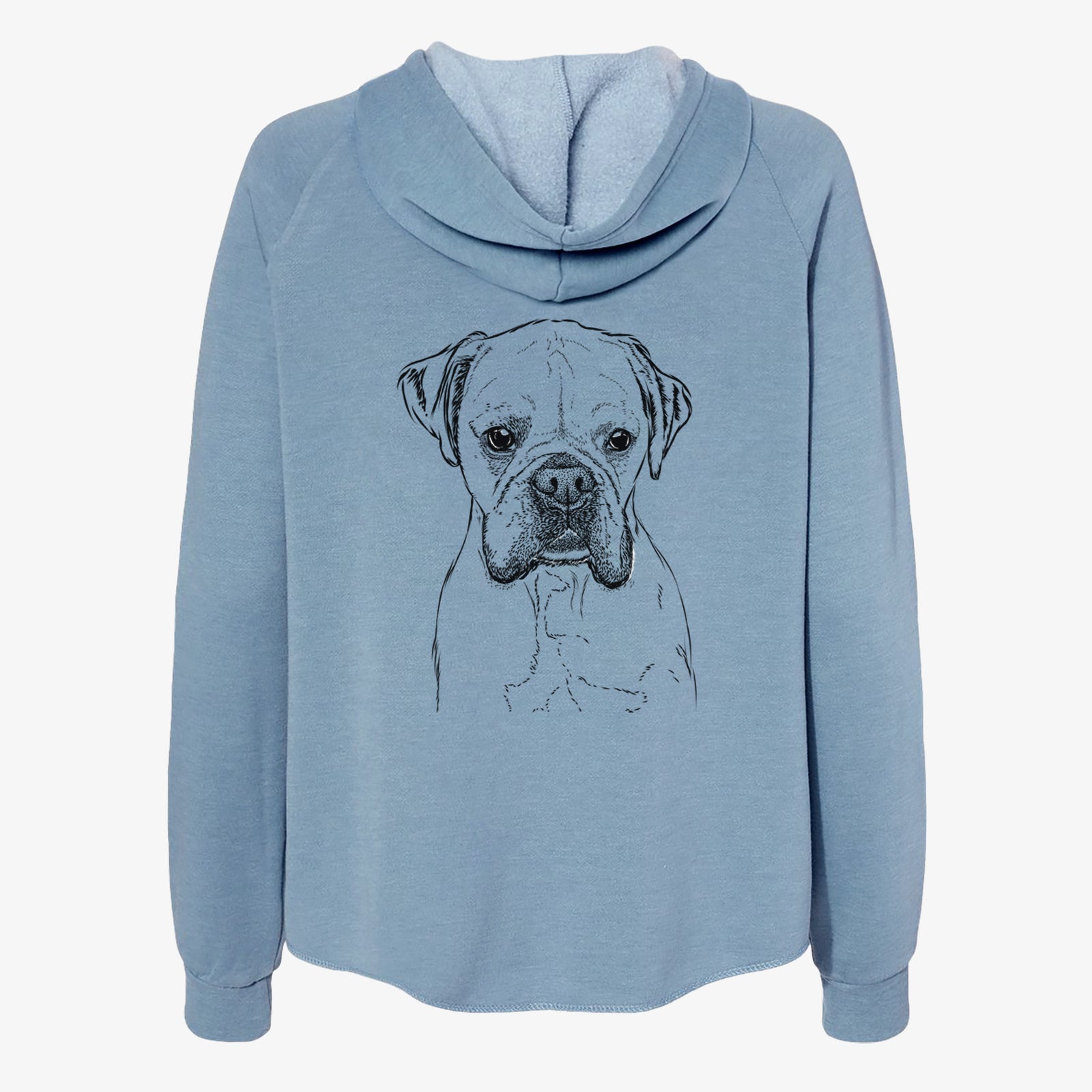 Champion Bentley the Boxer - Women's Cali Wave Zip-Up Sweatshirt
