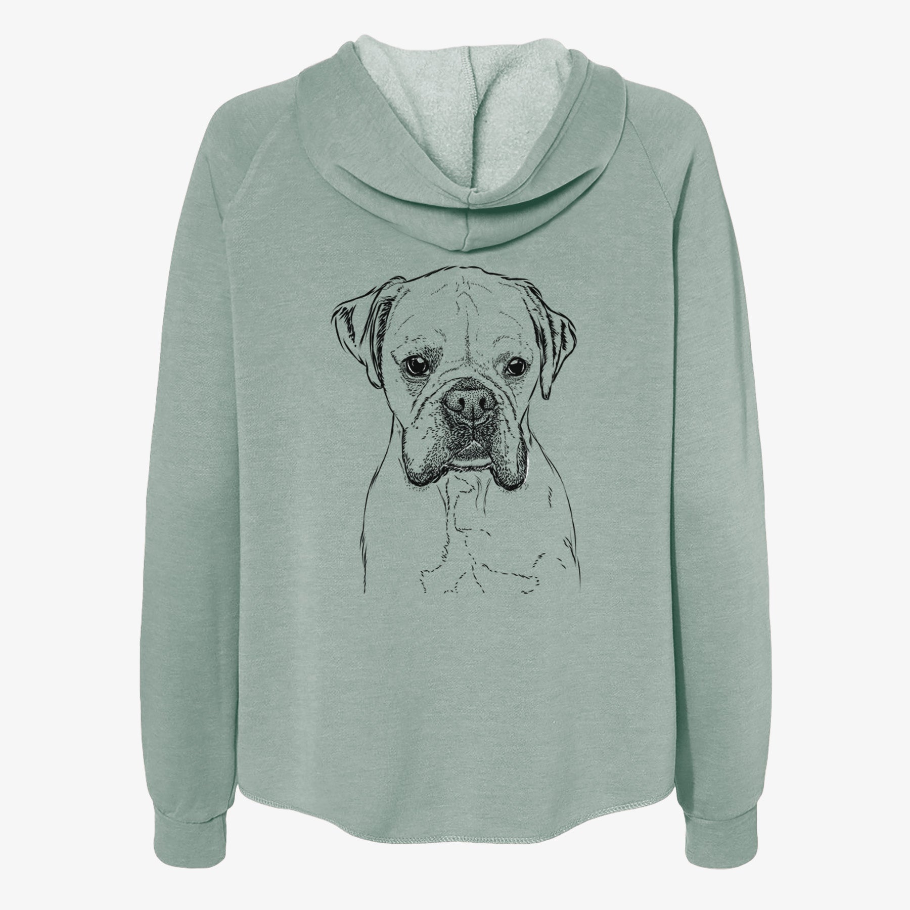 Champion Bentley the Boxer - Women's Cali Wave Zip-Up Sweatshirt