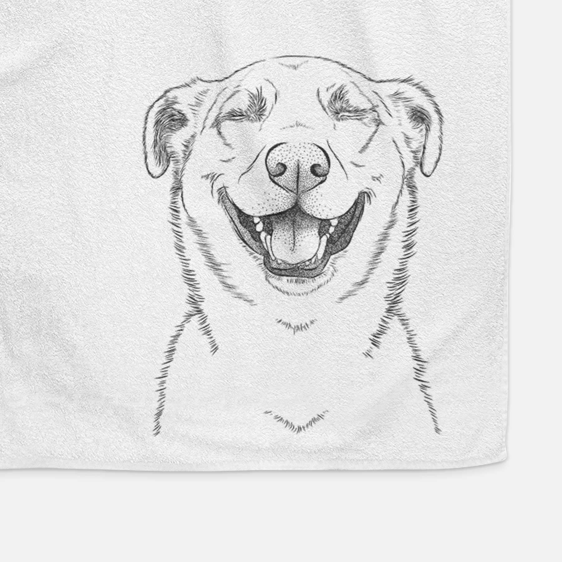 Chancellor the Mixed Breed Decorative Hand Towel