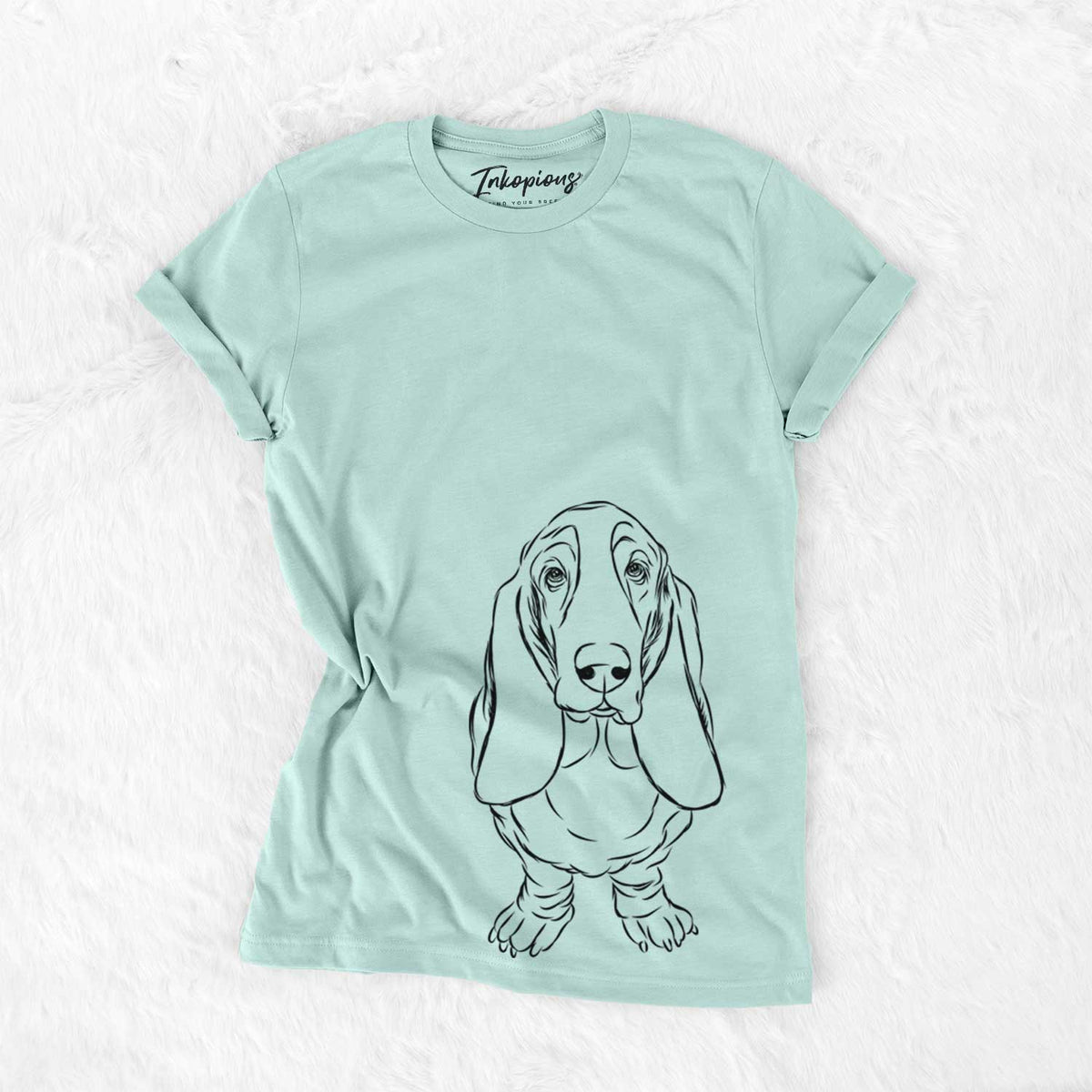 Bare Charlie the Basset Hound - Unisex Crewneck