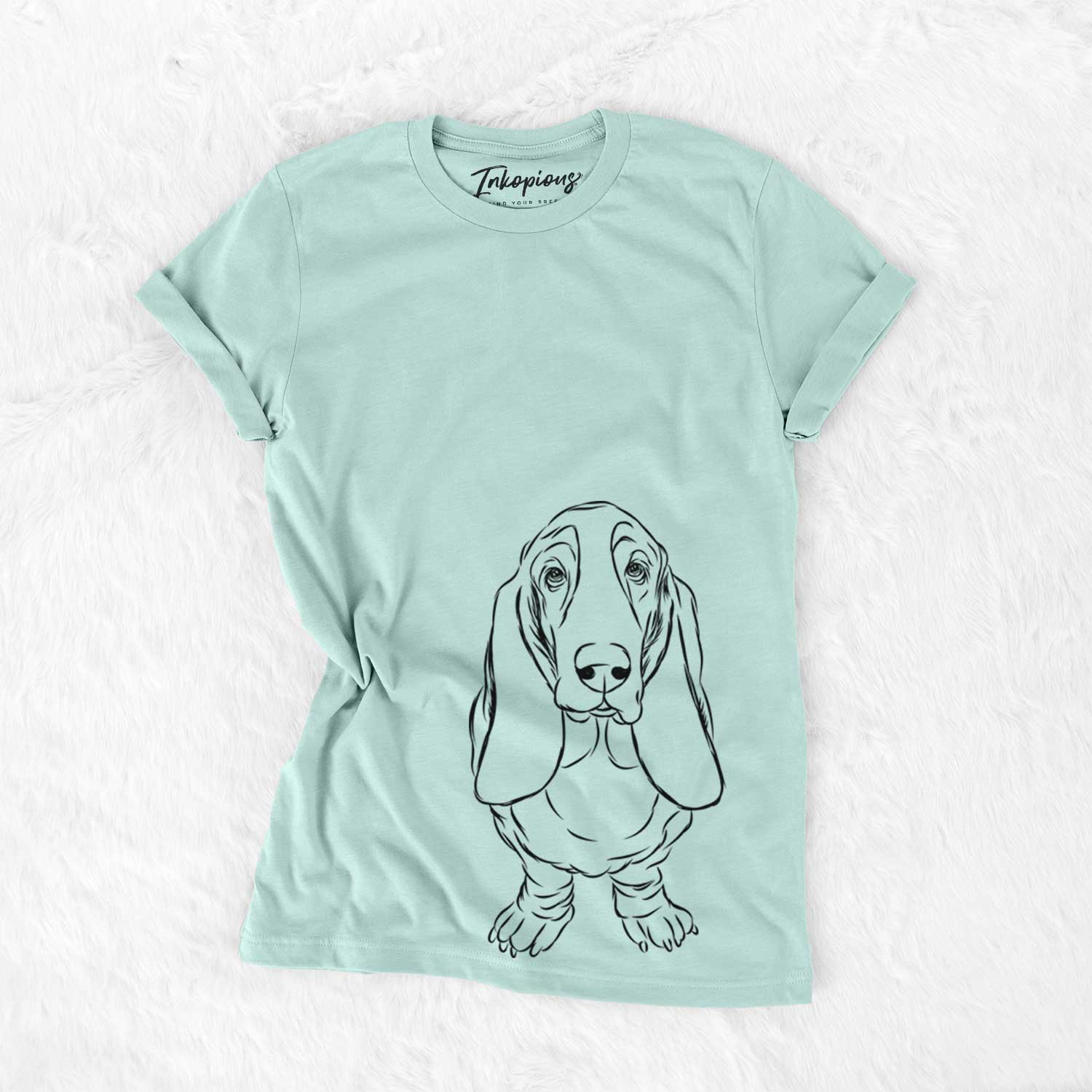Bare Charlie the Basset Hound - Unisex Crewneck