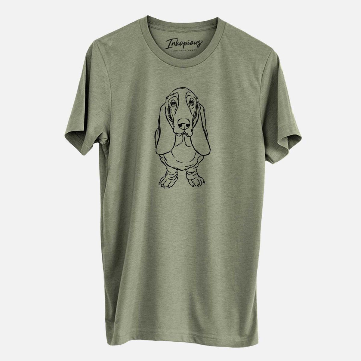 Bare Charlie the Basset Hound - Unisex Crewneck
