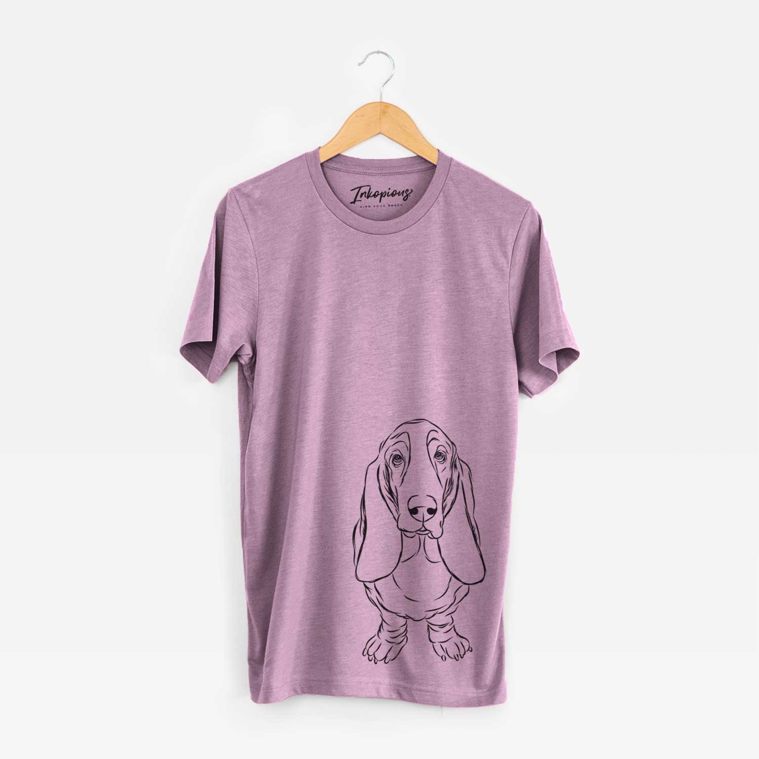Bare Charlie the Basset Hound - Unisex Crewneck