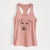 Charlie Girl the Yellow Lab - Women's Racerback Tanktop