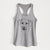 Charlie Girl the Yellow Lab - Women's Racerback Tanktop