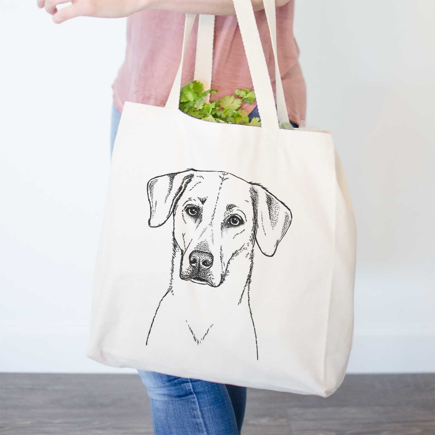 Charlie Girl the Yellow Lab - Tote Bag