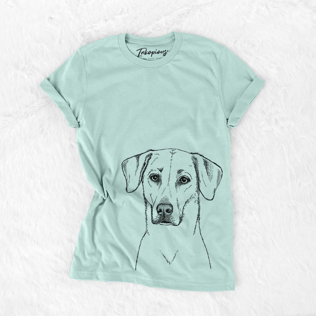 Bare Charlie Girl the Yellow Lab - Unisex Crewneck