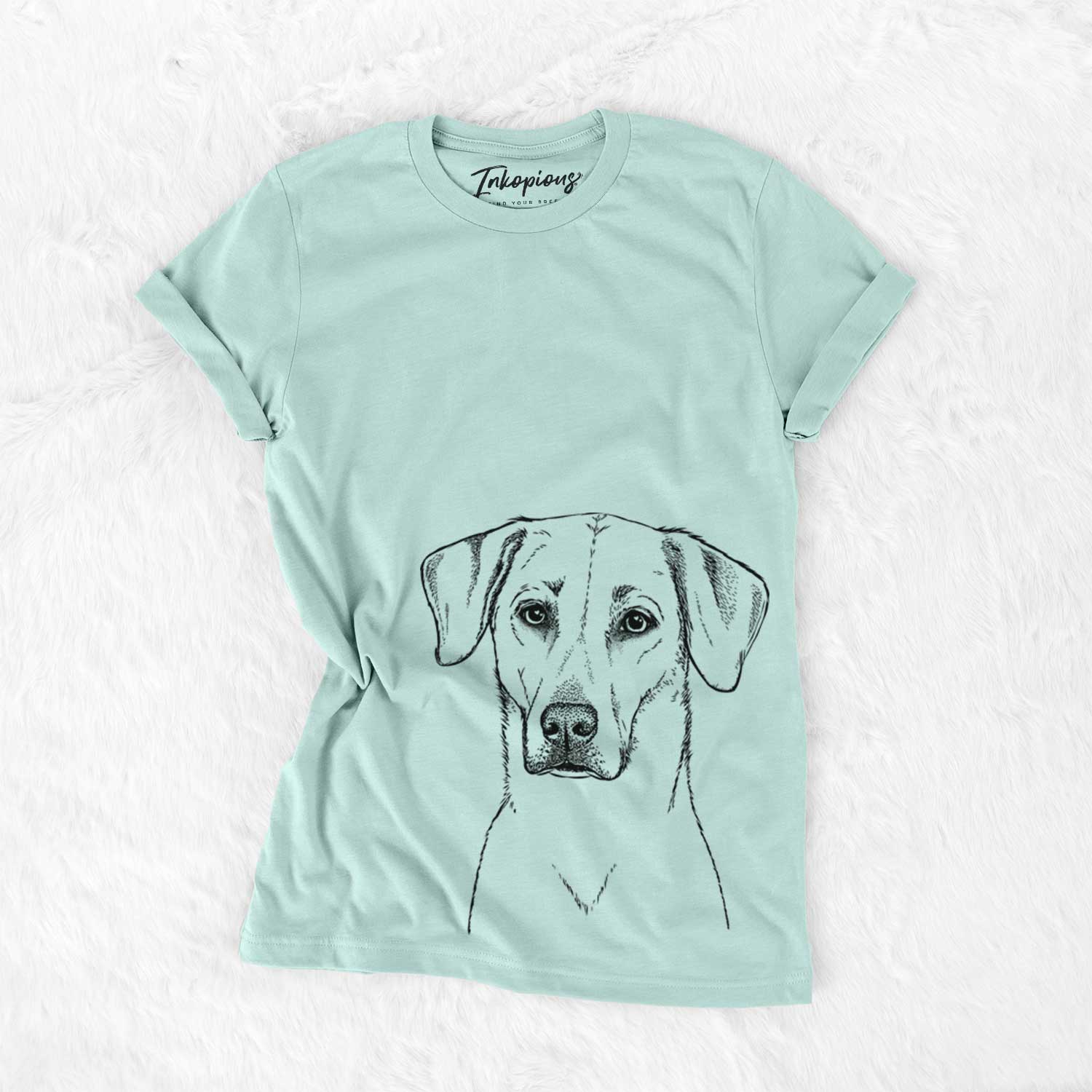 Bare Charlie Girl the Yellow Lab - Unisex Crewneck