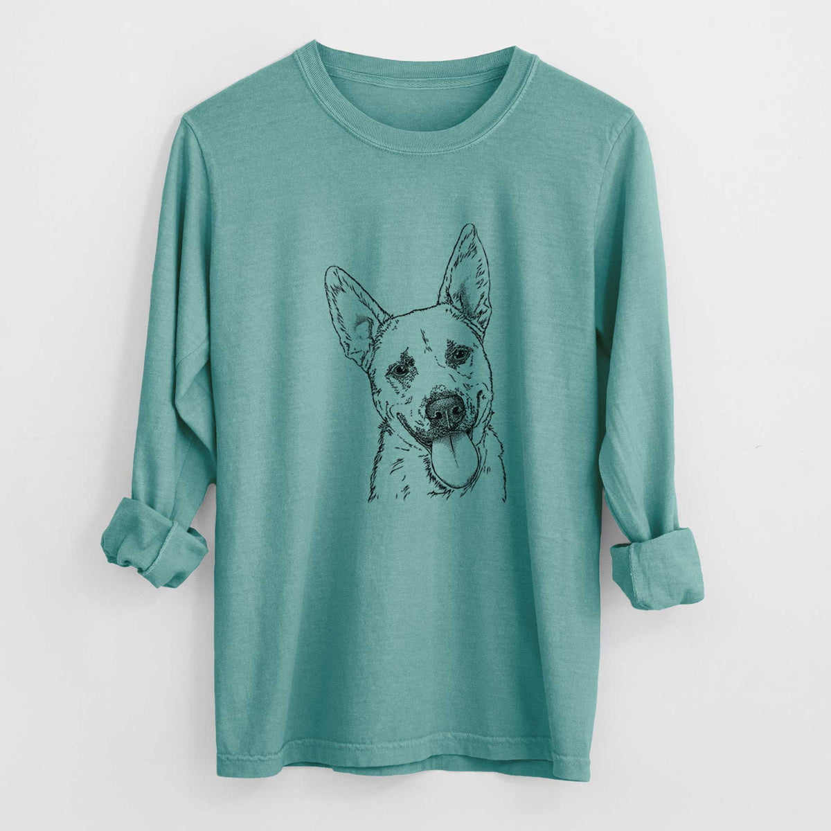 Bare Charlie the Mixed Breed - Heavyweight 100% Cotton Long Sleeve