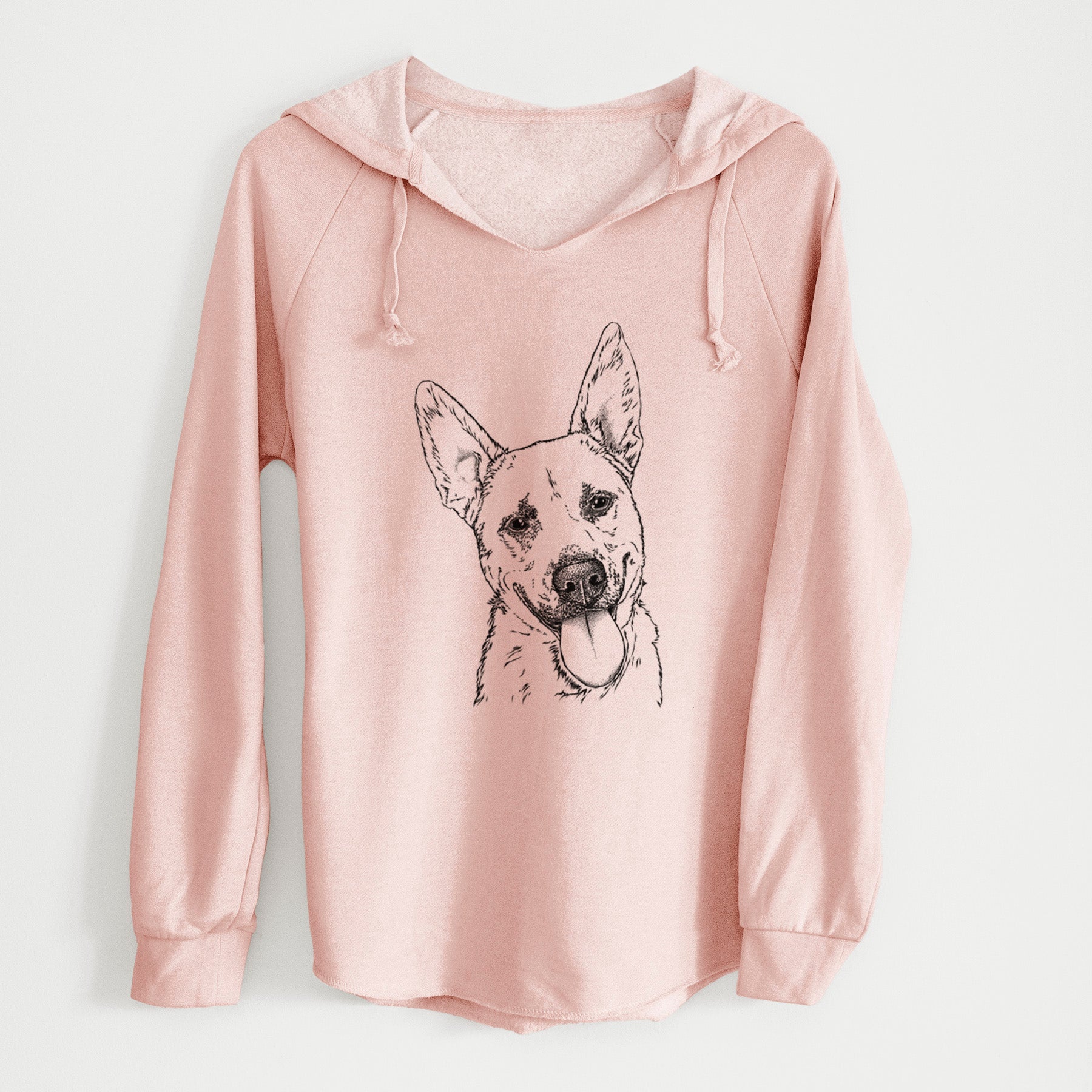 Bare Charlie the Mixed Breed - Cali Wave Hooded Sweatshirt