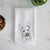 Charlie the Mixed Breed Decorative Hand Towel