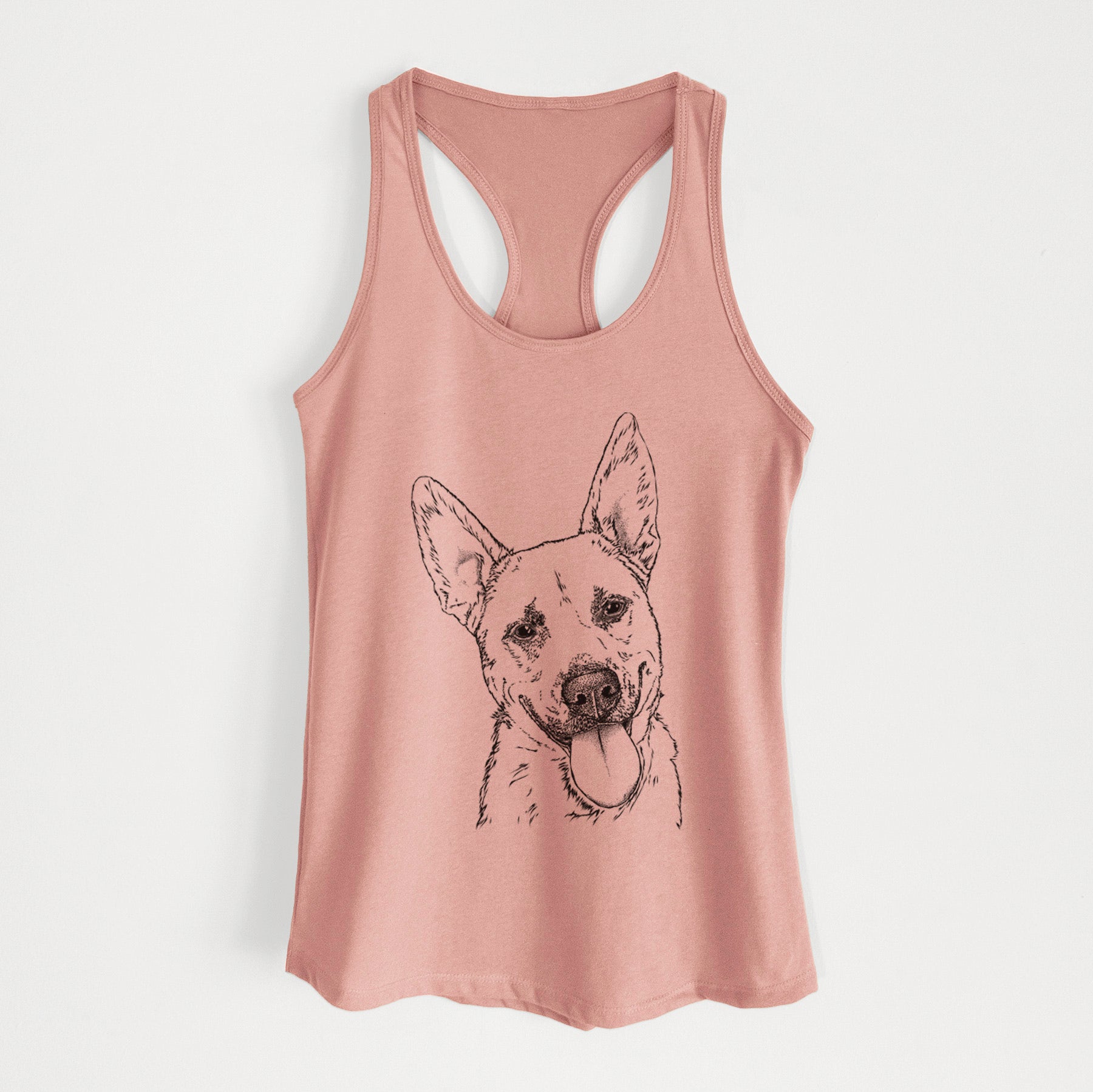 Charlie the Mixed Breed - Women's Racerback Tanktop