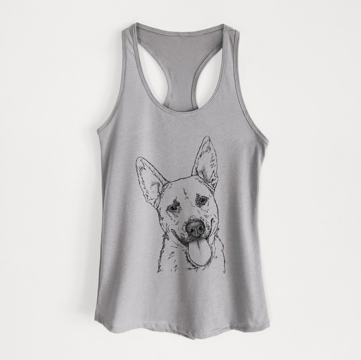 Charlie the Mixed Breed - Women&#39;s Racerback Tanktop