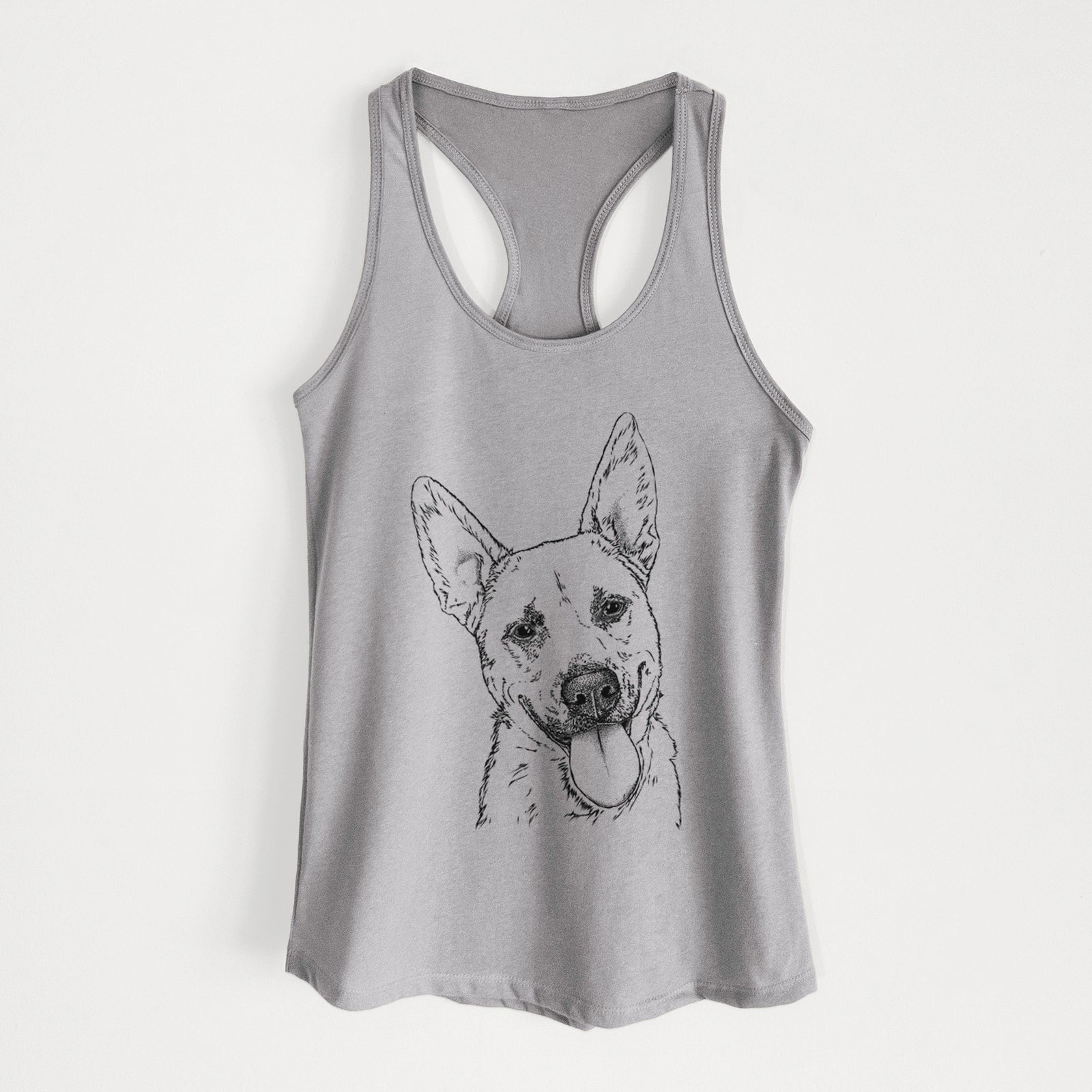 Charlie the Mixed Breed - Women's Racerback Tanktop