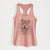 Charming Charlie the Chow Chow - Women's Racerback Tanktop