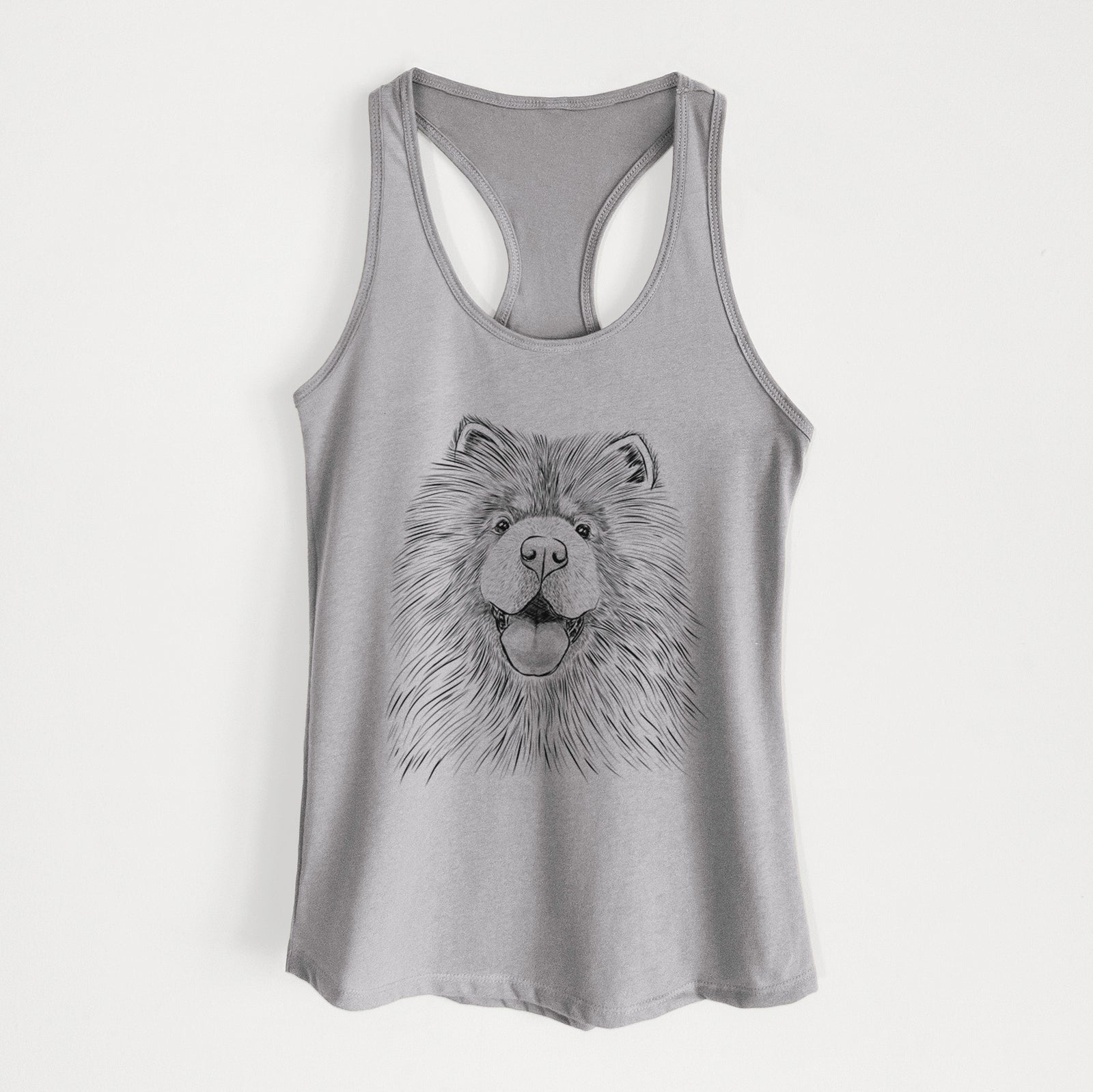 Charming Charlie the Chow Chow - Women's Racerback Tanktop