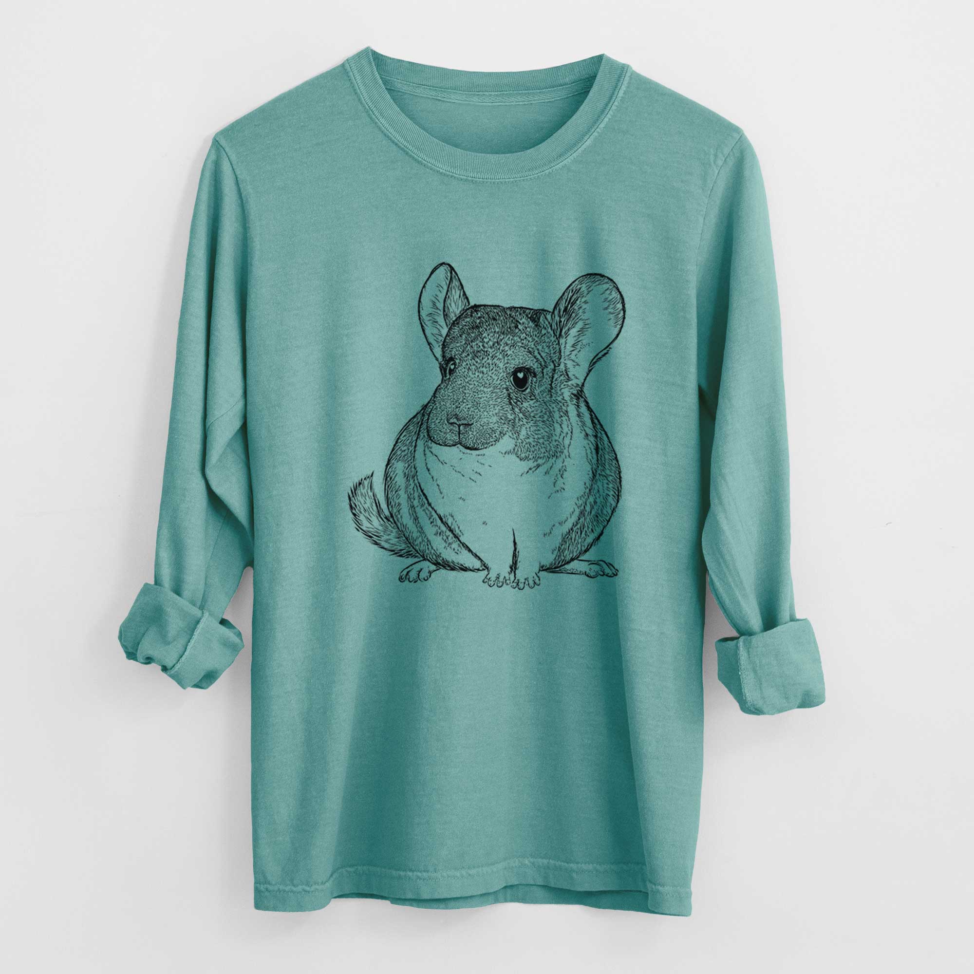 Bare Cheddar the Chinchilla - Heavyweight 100% Cotton Long Sleeve