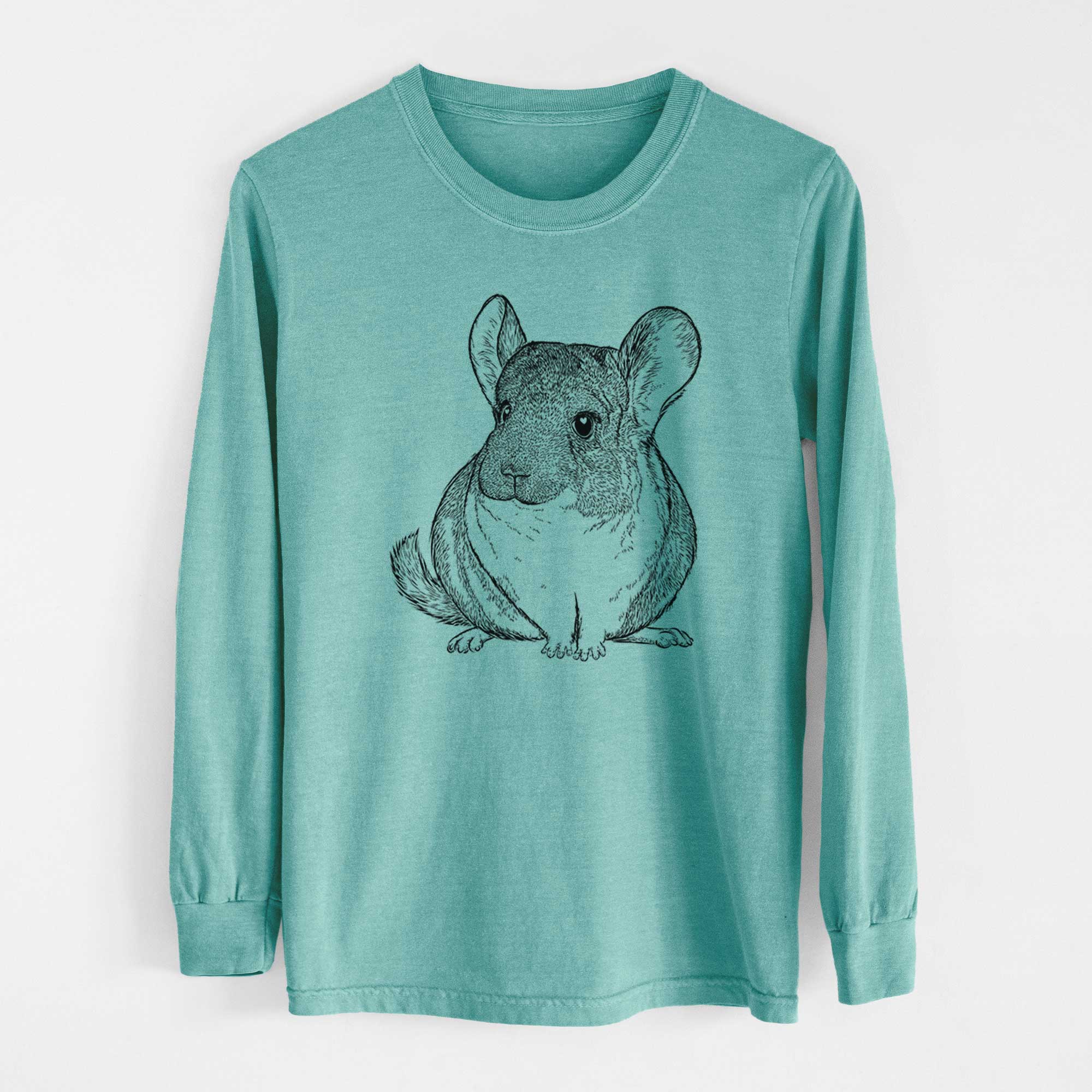 Bare Cheddar the Chinchilla - Heavyweight 100% Cotton Long Sleeve