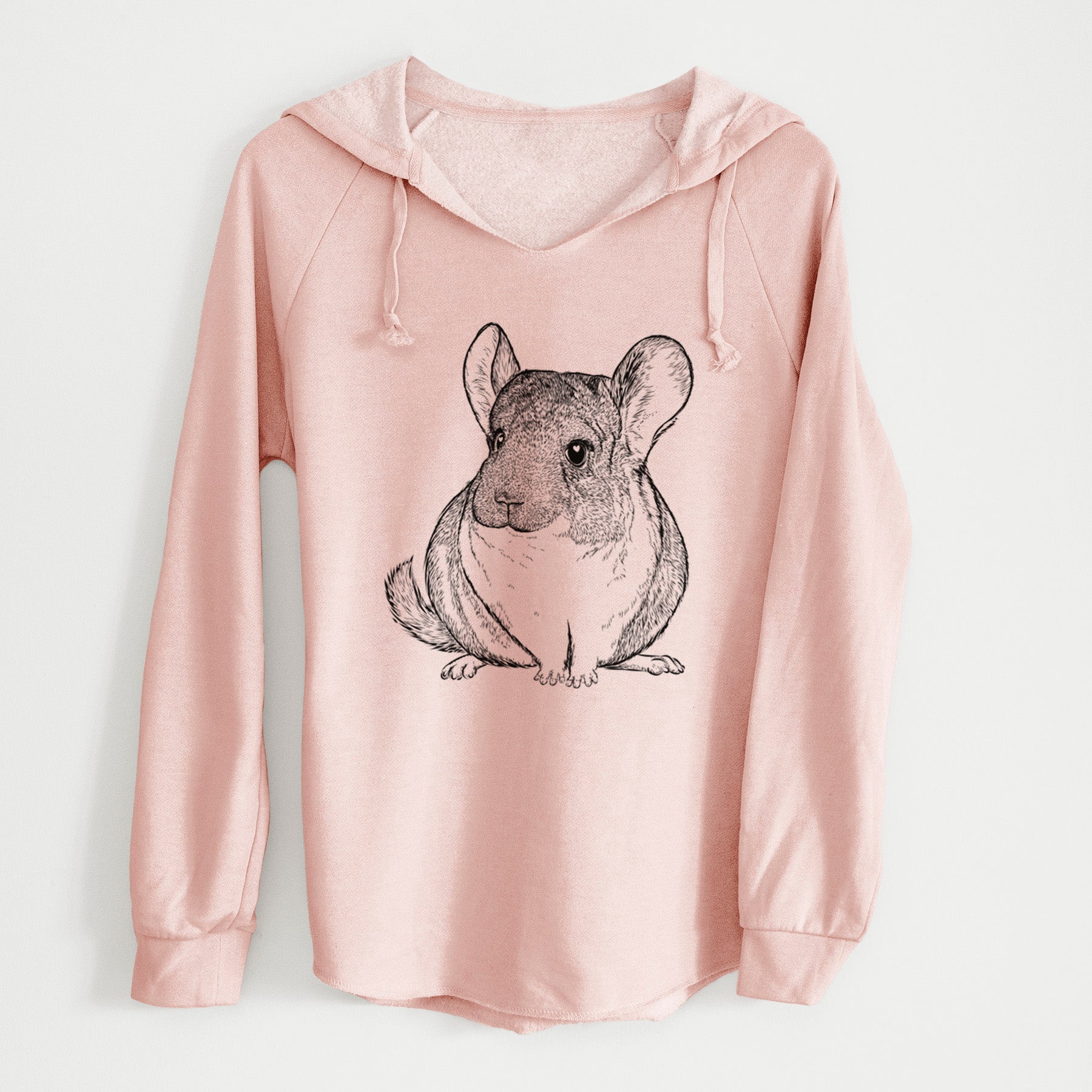 Bare Cheddar the Chinchilla - Cali Wave Hooded Sweatshirt